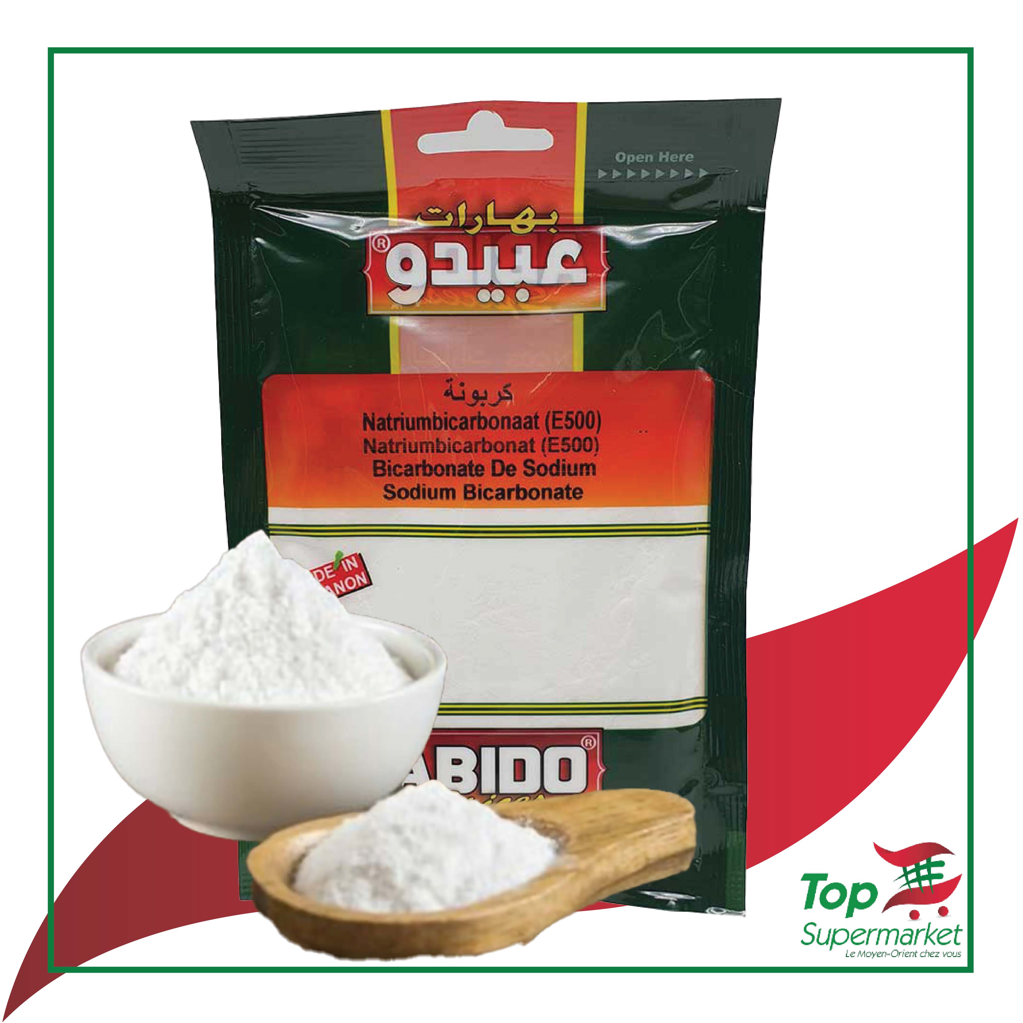 Abido Bicarbonate de Sodium 100gr